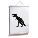 Plakat Nouveauprints - Geometryczny dinozaur T-Rex