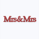 MDF bogstaver - Mrs&Mrs Serife