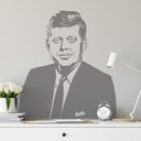 Sticker mural - John F. Kennedy