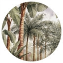 Muursticker Tropisch Palmenbos - Pictufy Studio