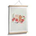 Plakat Girl Power Flowers Statement