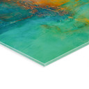 Akrylbillede Turkis aurora borealis - Schmucker