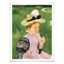 Plakat - Cassatt - Portret dziewczynki