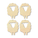 Holzdeko Pappel - Sheep