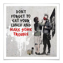 Plakat Banksy - Spraw trochę kłopotów
