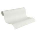 Unit tapet hvid - non-woven tapet - ensfarvet - A.S. Création
