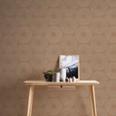 Livingwalls Cirkelbehang Desert Lodge Vliesbehang