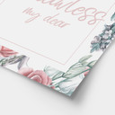 Plakat Flawless my dear - inspirowany Bridgerton