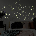 Wallsticker - Romantisk stjernehimmel selvlysende stickers