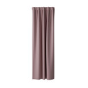 Homing Samtvorhang mit verdeckten Schlaufen Velia rose -  2,45 x 1,4 m