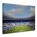 Leinwandbild Hertha BSC - Hertha Choreo in der Ostkurve