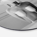 Billede Kvinde med champagneglas - Bolgov - rund – print på aluminium (Alu-Dibond)
