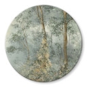 Glasschilderijen Enchanted Forest - Ms Tiff - Rond