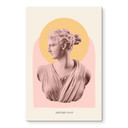Akrylbillede Statue af gudinden Artemis - Grace Digital Art