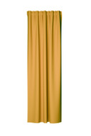 Homing Fertigschal mit verdeckten Schlaufen, Galdin safran -  2,45 x 1,4 m