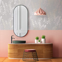 Papier peint floral Novamur Jackie gris nacre
