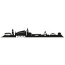 Wandtattoo Bochum Skyline