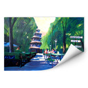 Zelfklevende Poster - Bleichner - Chinese Toren in Munchen