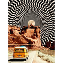 Fototapeta Roadtrip - Podróż na księżyc - Taudalpoi