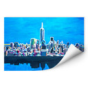 Zelfklevende Poster - Bleichner - New York City