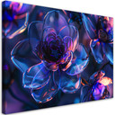 Canvasbillede, Granatæbleblomster - 3D-dybde
