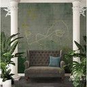 Architects Paper Papier peint photo Atelier 47 Golden Outline arbres