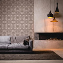 Livingwalls 3D Tapete My Home My Spa Vliestapete Urban City Home graubeige
