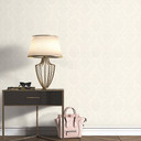 Papier peint décoratif Erismann Versailles blanc, crème