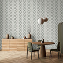 Vliestapete Grafisch Modern in Greige 