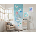 Tapet - Winnie the Pooh Grisling og stjerner - 100 x 280 cm