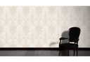 A.S. Creation barok tapet i creme og bronze non-woven tapet med ægte flocking