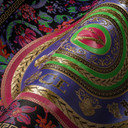 Versace Home klasyczna tapeta w kwiaty designerska luksusowa tapeta z włókniny kolorowa