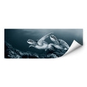 Zelfklevende Poster - Narchuk - Traveling Turtles