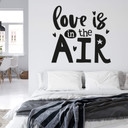Muursticker Love is in the Air