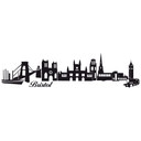 Sticker mural - Bristol Skyline