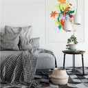 Wallprint Buttafly - Nature Beating Heart
