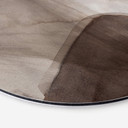 Wandcirkel Nouveauprints - Topaas