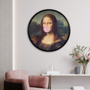 Plakat Taudalpoi - Mona Lisa z gumą do żucia - Okrągły