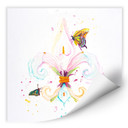 Wallprint Buttafly - Fleur de Lil