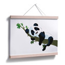 Plakat ze śpiącą pandą