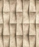 Ikke-vævet tapet i beige gipslook illusion 3D-look striber moderne industrielt look 