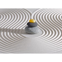 Gul og grå non-woven tapet Designwalls Hot Stone Spa sten look strand tapet