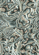 Papel pintado no tejido de color verde, gris, beige aspecto mármol piedra gráfico moderno 
