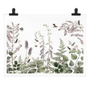 Plakat Sir Edward - Kolibry w ogrodzie