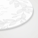 Acrylglasbild, Fensterbild zum Aufhängen Zuhause ist kein Ort sondern ein Gefühl - Rund