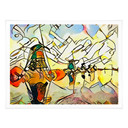 Plakat Zamart - Kandinsky spotyka holenderskie wiatraki