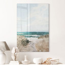Glasbild Dünenweg zum Strand - Hobday