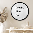 Plakat 1X Studio - Dream Plan Do - Okrągły