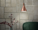 Non-woven, Natural Opulence grafisk tapet beige