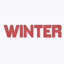 MDF bogstaver - Winter